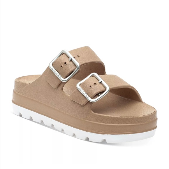 J/SLIDES Shoes - J/SLIDES Simply Eva Sand 7 NWT